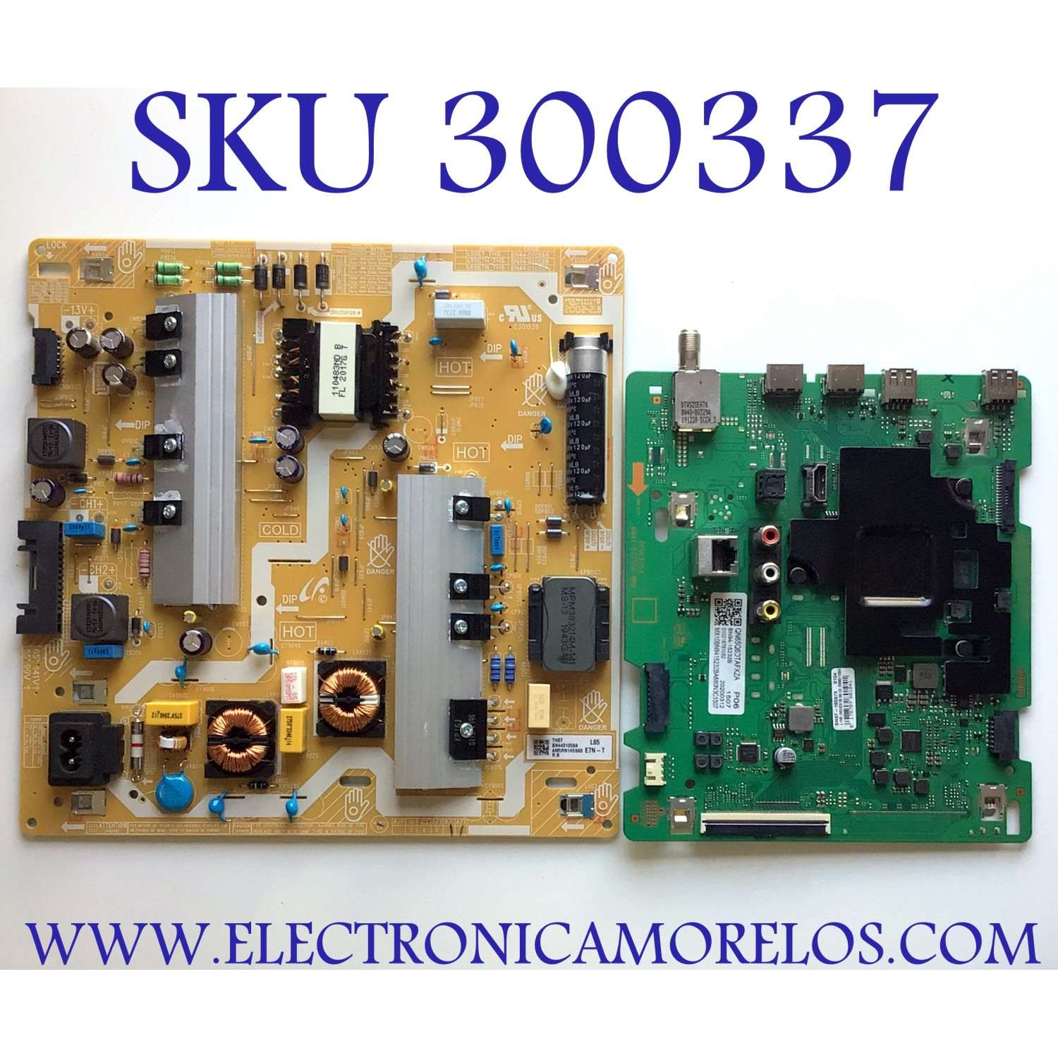 KIT DE TARJETAS PARA TV SAMSUNG QLED / NUMERO DE PARTE MAIN BN94-15232B / BN41-02756A / BN97-16597X / BN9415232B / NUMERO DE PARTE FUENTE BN4401059A / L65E7N_THS / BN44-01059A / PANEL CY-RT065HGHV2H / MODELO QN65Q6D / QN65Q6DTAFXZA CB01